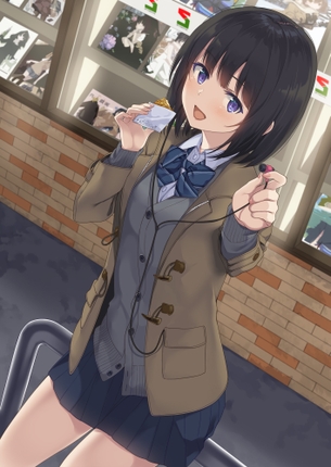 【画像あり】美少女JK「私の好きな曲？これかな！(イヤホンスッ)」