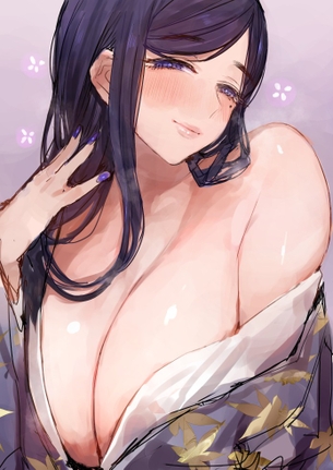 【2次】和服を着た女の子のエロ画像その2