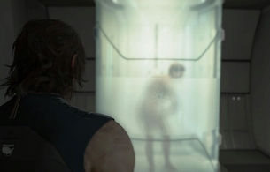 『デス・ストランディング』フラジャイル（レア・セドゥ）のえっちなシャワーを覗くエロシーン！