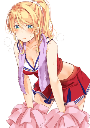 【二次】夏の甲子園の風物詩“チアガール”コス美少女のエロ画像まとめ