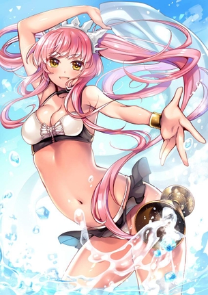 【Fate/GrandOrder】水着メイヴ(medb)のエロ画像