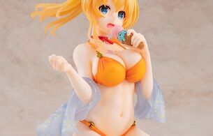 『この素晴らしい世界に祝福を！』ダクネスのエロいおっぱいの水着衣装のエロフィギュア！