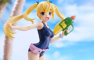 『グリザイアの楽園』松嶋みちるのエロい体のラインでまくりのぴっちりスク水エロフィギュア！