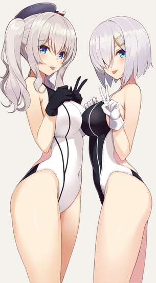 【画像あり】艦これの浜風とかいう駆逐艦のくせにデカパイなエチエチ娘wwwwwwwww