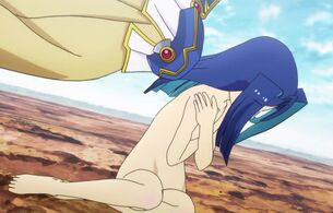 アニメ『超可動ガール1/6』8話で女の子の服がなくなって全裸になったりエロシーン！