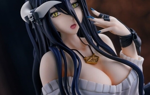 『オーバーロード』アルベドのめっちゃエロいおっぱいが溢れそうな私服姿のエロフィギュア