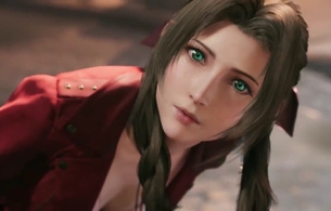 『ファイナルファンタジー7 リメイク』リメイクされたエアリスの見えそうなおっぱいの谷間！