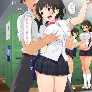 【そこには様々なドラマが】下駄箱と制服JK達の二次画像
