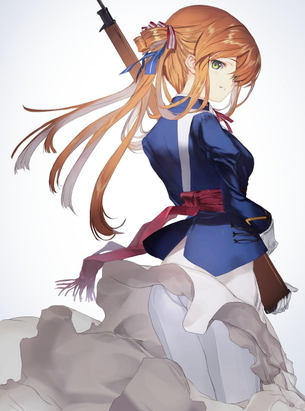 【ドールズフロントライン】春田さんこと スプリングフィールドM1903 の萌え＆エロ画像☆ ①【少女前線】