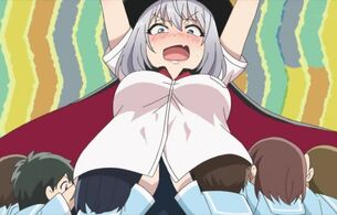 アニメ『手品先輩』8話で子供に身体を弄られたりエロいおっぱい丸見えなどエロシーン