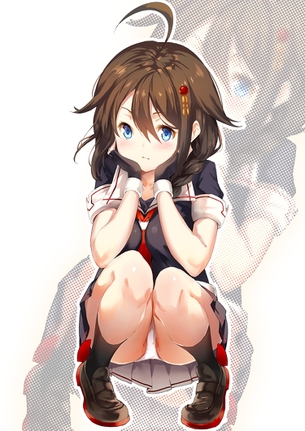 しゃがみパンチラしてる女の子の画像 その5