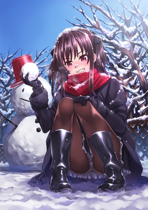 しゃがみパンチラしてる女の子の画像 その3