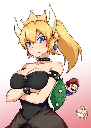 スーパーマリオの至高vs究極のエロ画像