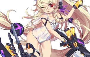 『ドールズフロントライン』エロい女の子のおっぱいとかエロい水着衣装のスキン！