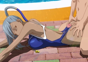 【2次】お外でセックスしちゃってる女の子のエロ画像その4