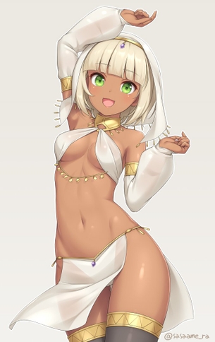 【2次】くびれのある女の子のエロ画像その4
