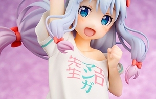『エロマンガ先生』和泉紗霧のTシャツ一枚の姿でパンツが丸見えになってるエロフィギュア！