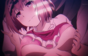 アニメ『戦×恋（ヴァルラヴ）』3話で女の子のエロいおっぱいやほぼえっちみたいなシーン