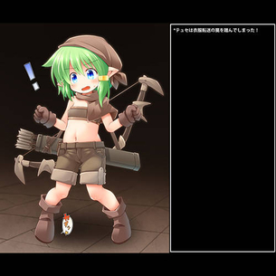 エロトラップダンジョンで罠を踏んだ！！ 少女冒険者が手マン責めでアヘ顔絶頂www
