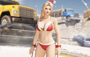 『デッドオアアライブ6』エロい「レイチェル」が参戦！エロいサンタビキニ衣装も追加！