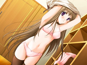 【二次】脱ぎかけや半脱ぎ状態のエロすぎる画像