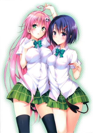 このToLoveるのカラーイラストのエロさ見ておっきしない男子いない説wwwwwww