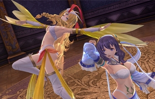 『英雄伝説 創の軌跡』女の子たちがめっちゃエロい丸見え衣装で踊ってるエロシーン！