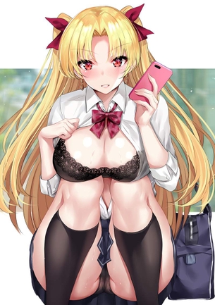 【パンツ見えたり】こっち向いて体育座りしてる女子達の二次エロ画像【見えな・・・