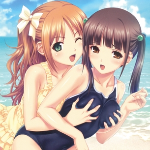 二次元スク水・競泳水着美少女のエロ画像詰め合わせ。 vol.50