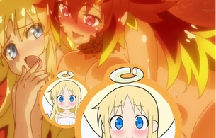 アニメ『異種族レビュアーズ』4話で低級淫魔たちに犯されまくったり、女体焼き肉など！