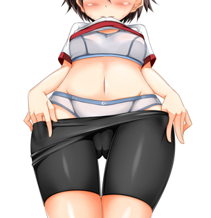 【二次】パッツパツのスパッツで下半身のラインを晒しまくってるアスリート女子のエロ画像まとめ