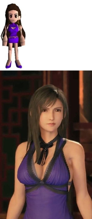 【朗報】FF7リメイク、エロすぎるティファとエアリスと女装クラウドのあのシーンが公開wwwwww