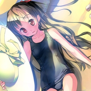二次元スク水・競泳水着美少女のエロ画像詰め合わせ。 vol.37