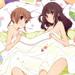 女の子同士でイチャイチャしてる二次元百合画像まとめ。 vol.33