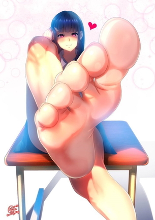 【二次】美少女の足裏ってムラムラしない？【エロ画像】