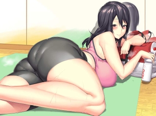 【欧米基準の美尻】ケツでかおばさん達の二次エロ画像