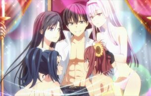 アニメ『俺を好きなのはお前だけかよ』5話で女の子たちのエロい下着姿の着替えシーン！