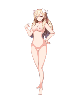 【裸の立ち絵】立ち絵のPNG背景透過素材ばかりを集めてみた 第144弾目