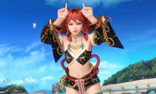 『DOAX ヴィーナスバケーション』新キャラで鬼の女の子で1014歳のわがままっ子「カンナ」