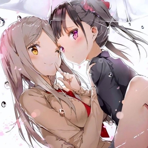 女の子同士でイチャイチャしてる二次元百合画像まとめ。 vol.15
