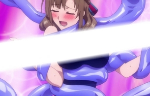 アニメ『通常攻撃が全体攻撃で二回攻撃のお母さんは好きですか？』6話でエロいスク水触手プレイ