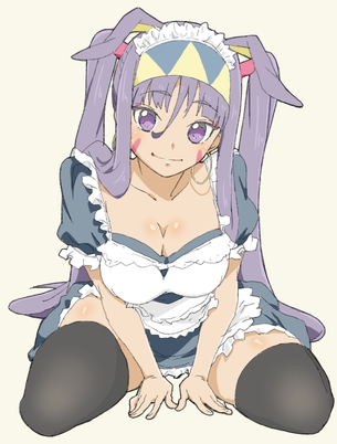 【2次】お乳の 谷間 が見えちゃってる女の子の二次エロ画像 その6【谷間】