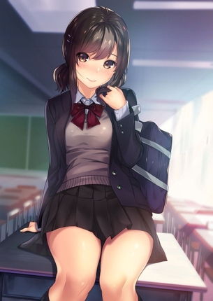 【2次】挟まれたい綺麗な太ももをした女の子の二次エロ画像 その7【太もも】