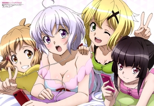 【2次】お乳の 谷間 が見えちゃってる女の子の二次エロ画像 その9【谷間】