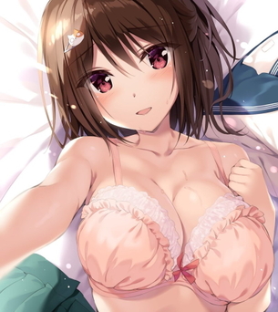 【二次】オタク受けの良さそうなショートボブ女子のエロ画像
