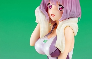 『SSSS.GRIDMAN』新条アカネのエロいムチムチおっぱいやお尻の競泳水着エロフィギュア！