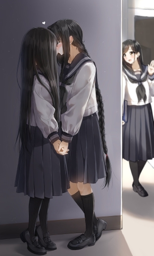 【画像】女子校のカップルがエッすぎる…