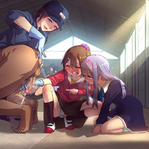 【女児】お子様パンツを履いてるお子様の二次エロ画像
