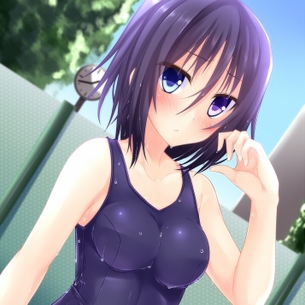 二次元スク水・競泳水着美少女のエロ画像詰め合わせ。 vol.3