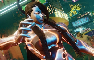 『ストリートファイター5』セスの体がエロい女の子になって参戦！女の子の全裸姿の格好に